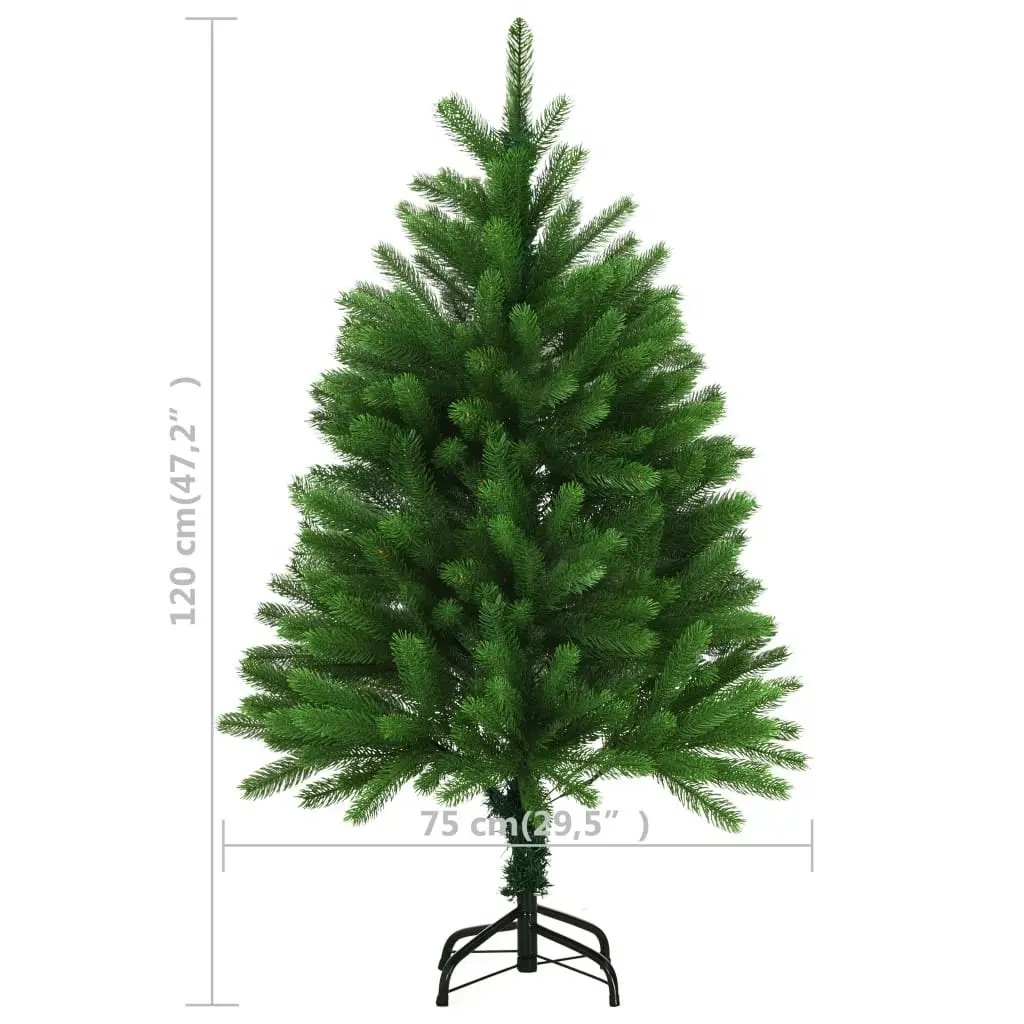 Artificial Christmas Tree Lifelike Needles 120 cm Green 284328