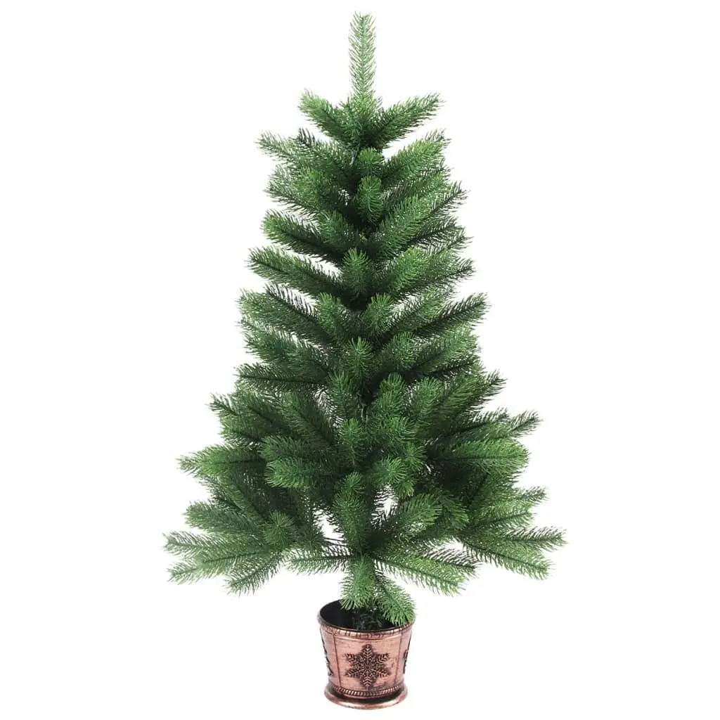 Artificial Christmas Tree Lifelike Needles 65 cm Green 284326