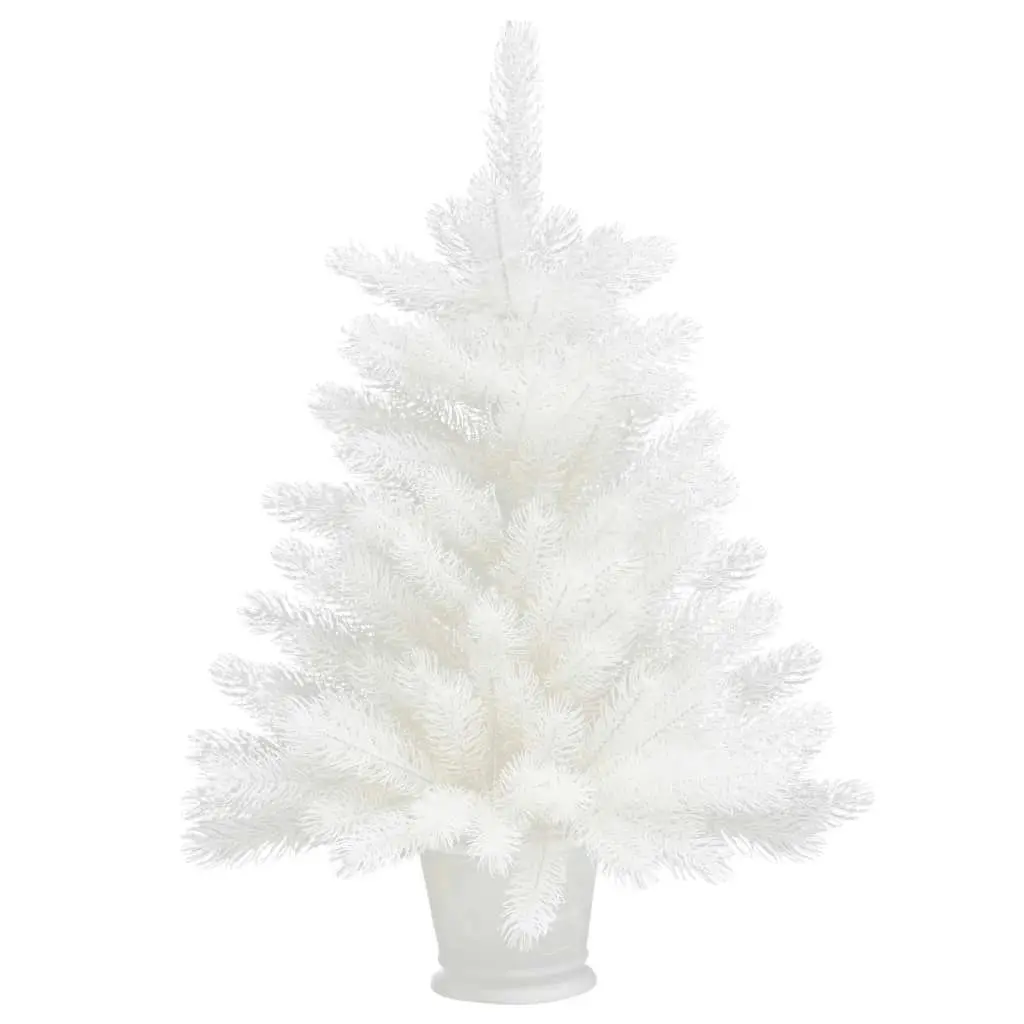 Artificial Christmas Tree Lifelike Needles White 65 cm 321019