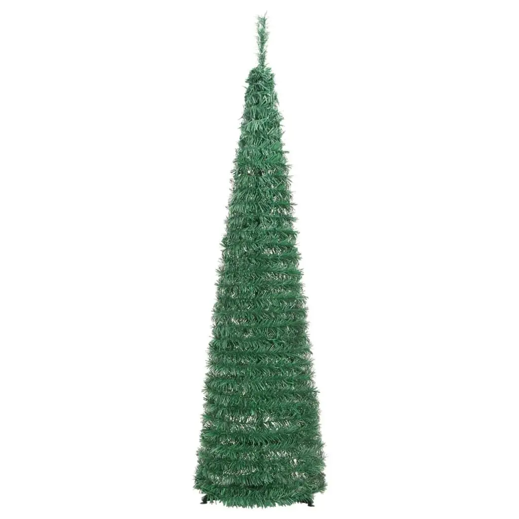 Artificial Christmas Tree Pop-up 50 LEDs Green 120 cm 357751