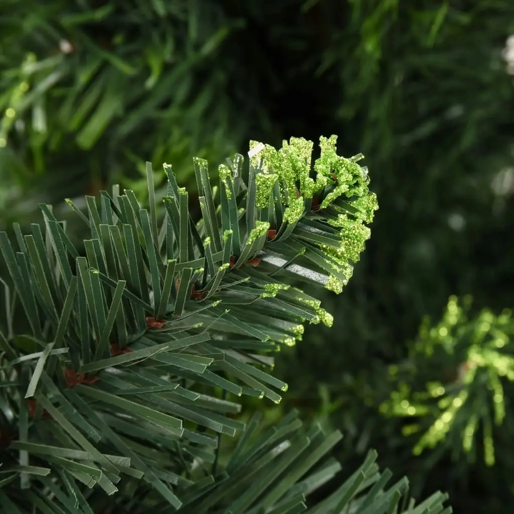 Artificial Christmas Tree with Pine Cones Green 210 cm 284316