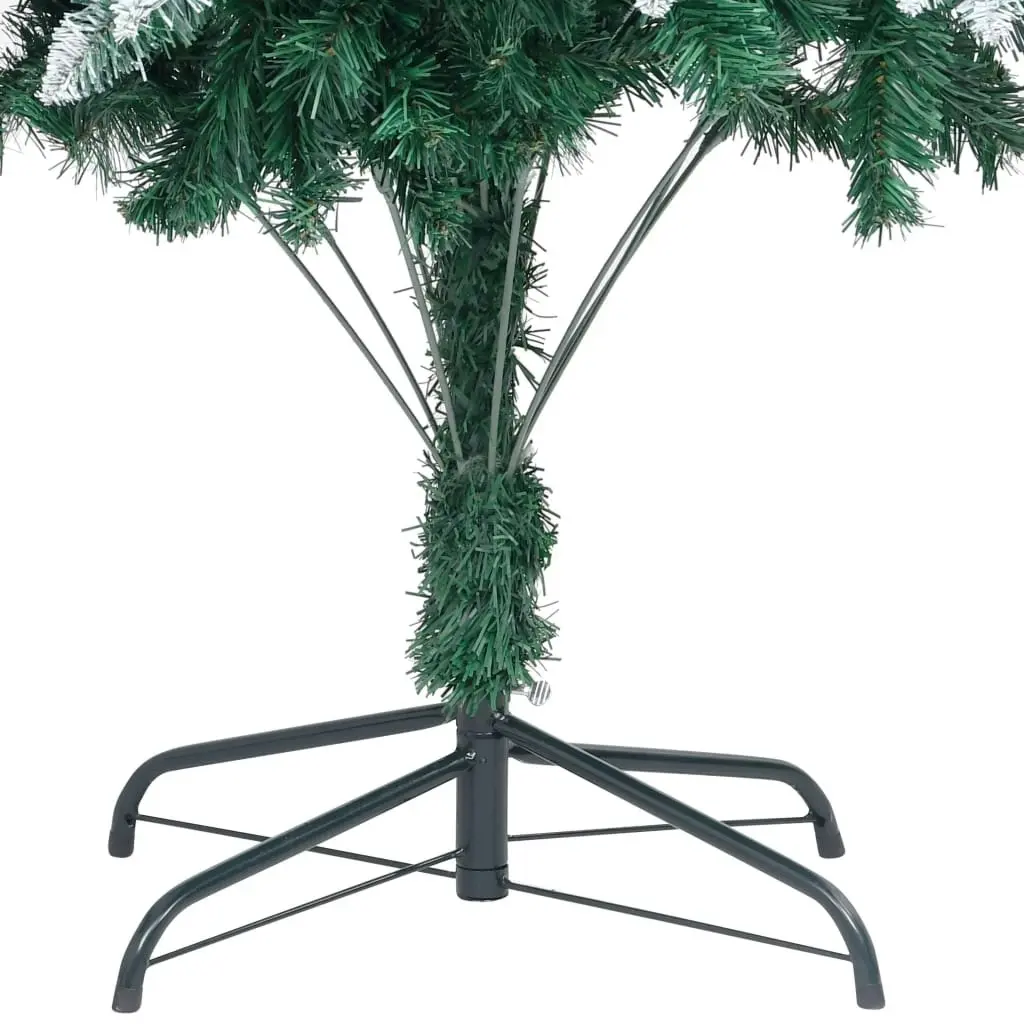 Artificial Christmas Tree with Pine Cones and White Snow 240 cm 321018