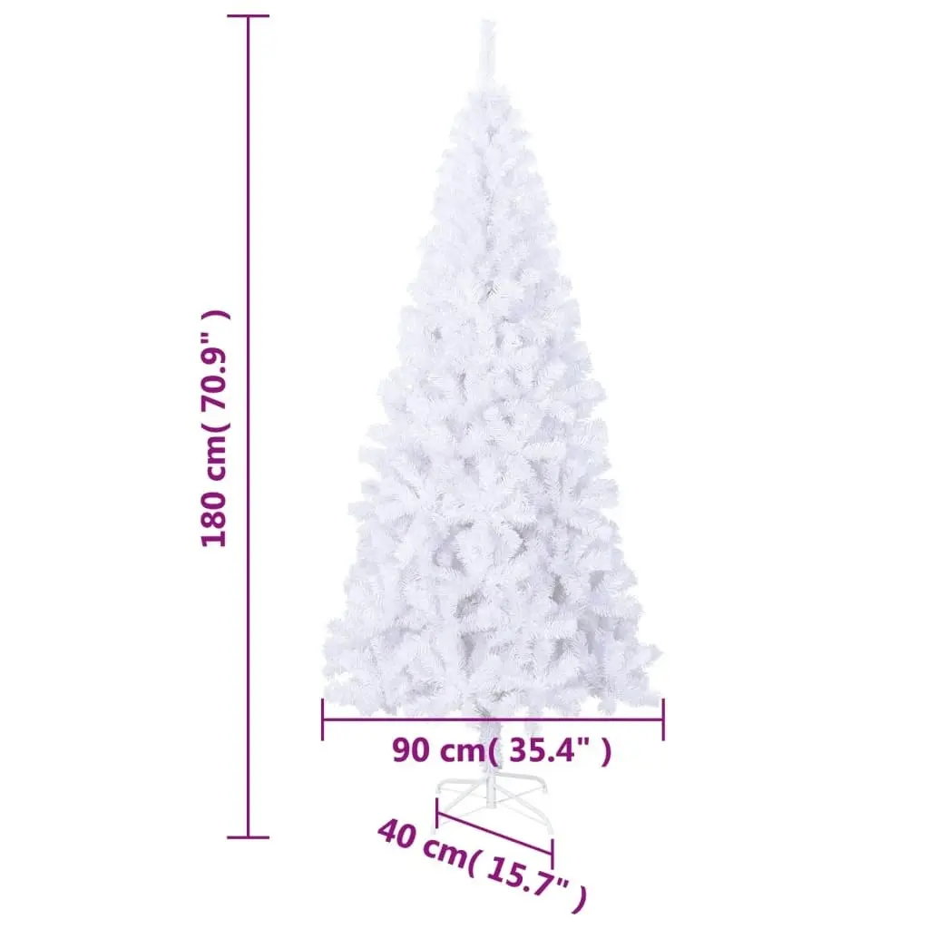 Artificial Christmas Tree with Stand 180 cm 620 Branches 60380