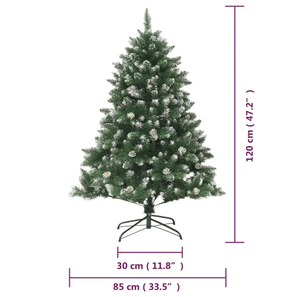 Artificial Christmas Tree with Stand 120 cm PVC 345159