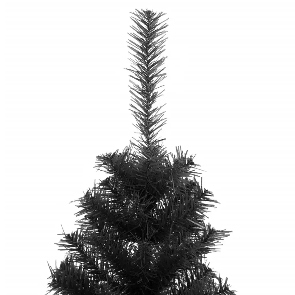 Artificial Christmas Tree with Stand Black 150 cm PVC 321000