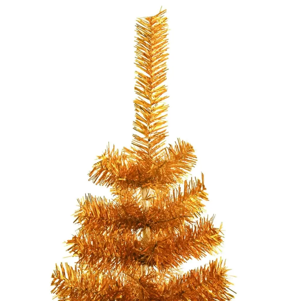 Artificial Christmas Tree with Stand Gold 120 cm PET 329185