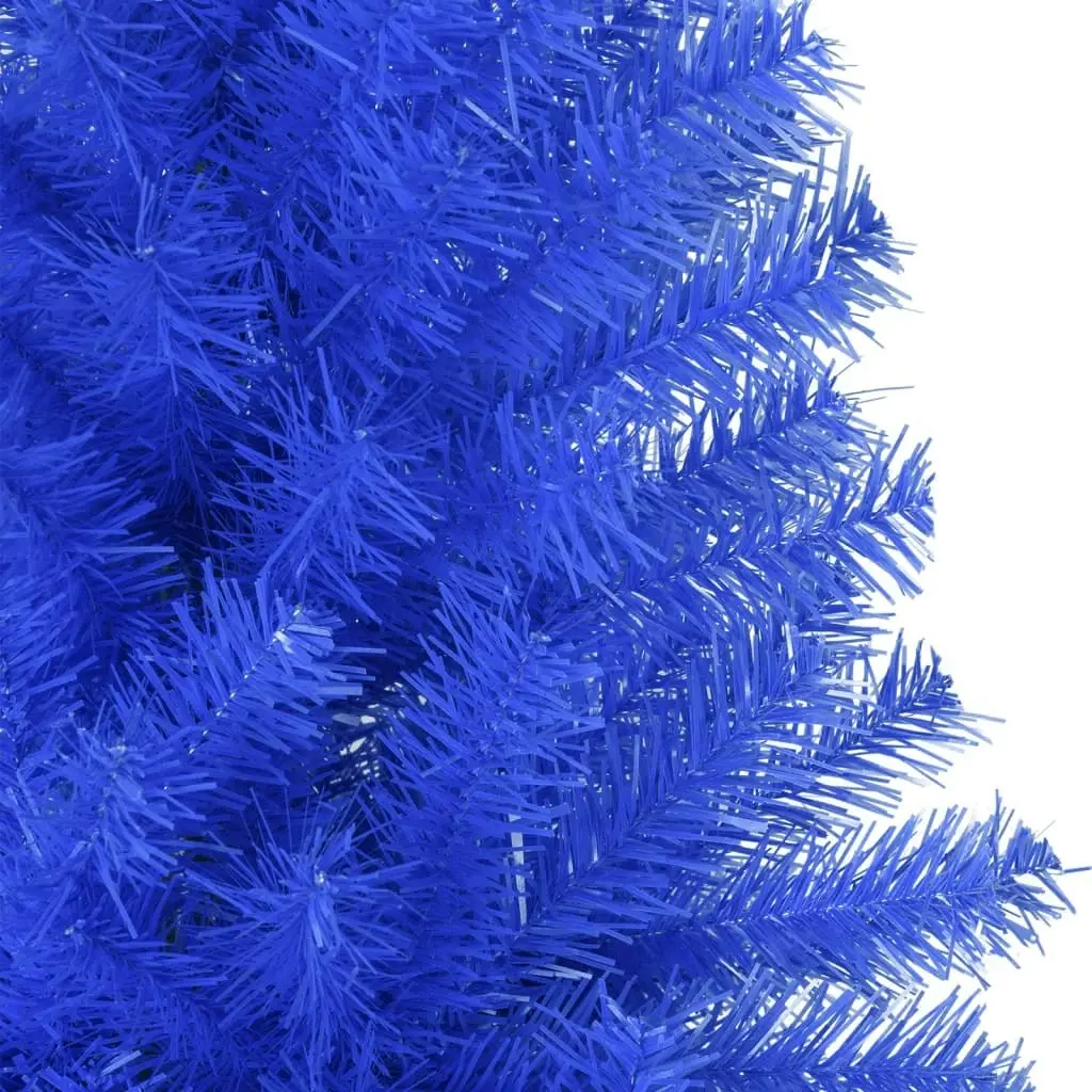 Artificial Christmas Tree with Stand Blue 210 cm PVC 321005