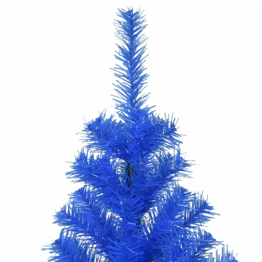 Artificial Christmas Tree with Stand Blue 210 cm PVC 321005