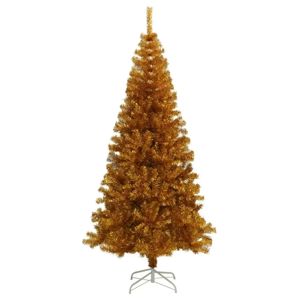 Artificial Christmas Tree with Stand Gold 180 cm PET 321010