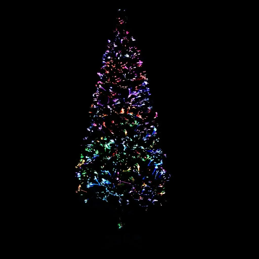 Artificial Christmas Tree with Stand Green 210 cm Fibre Optic 329063