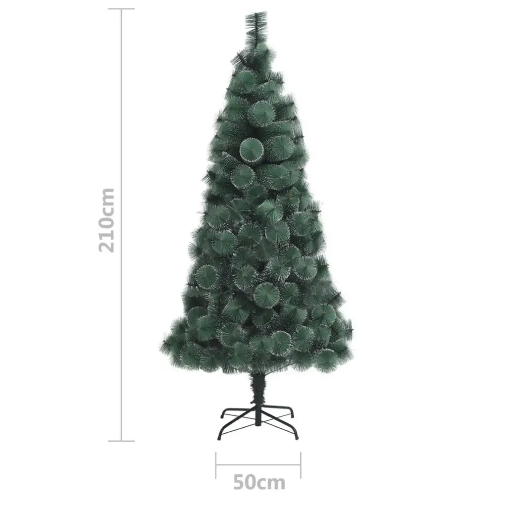 Artificial Christmas Tree with Stand Green 210 cm PET 328485