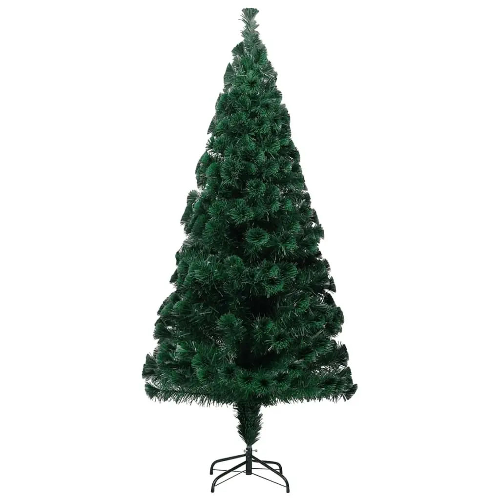 Artificial Christmas Tree with Stand Green 240 cm Fibre Optic 329064