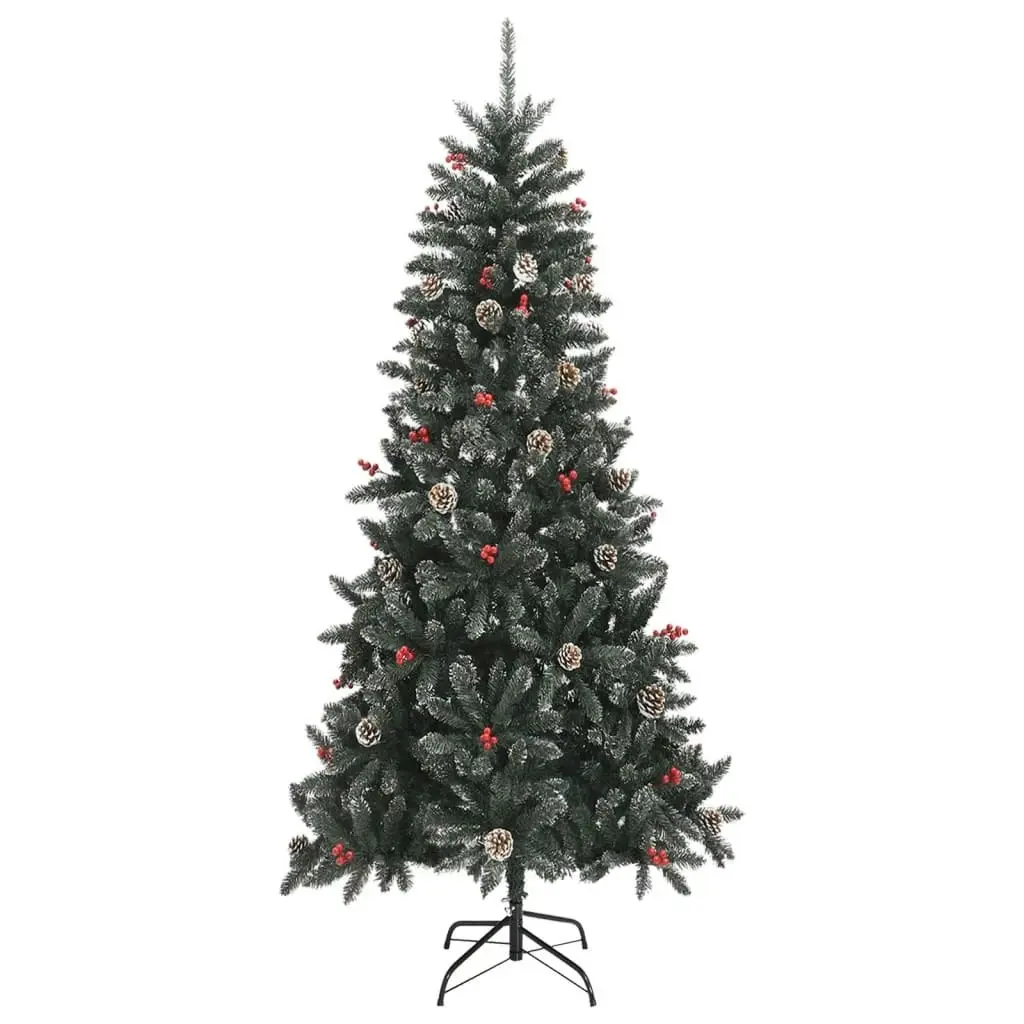 Artificial Christmas Tree with Stand Green 240 cm PVC 345182