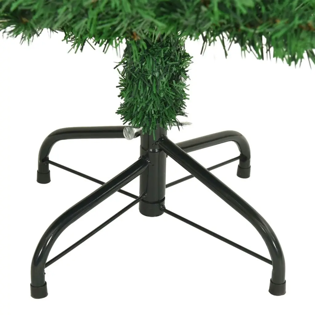 Artificial Christmas Tree with Thick Branches Green 150 cm PVC 321034