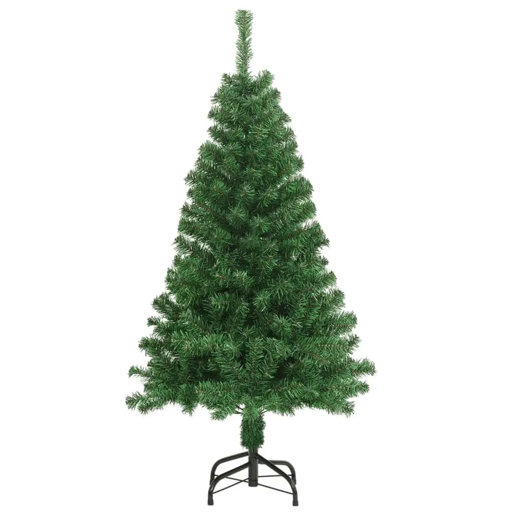 Artificial Christmas Tree with Thick Branches Green 150 cm PVC 321034