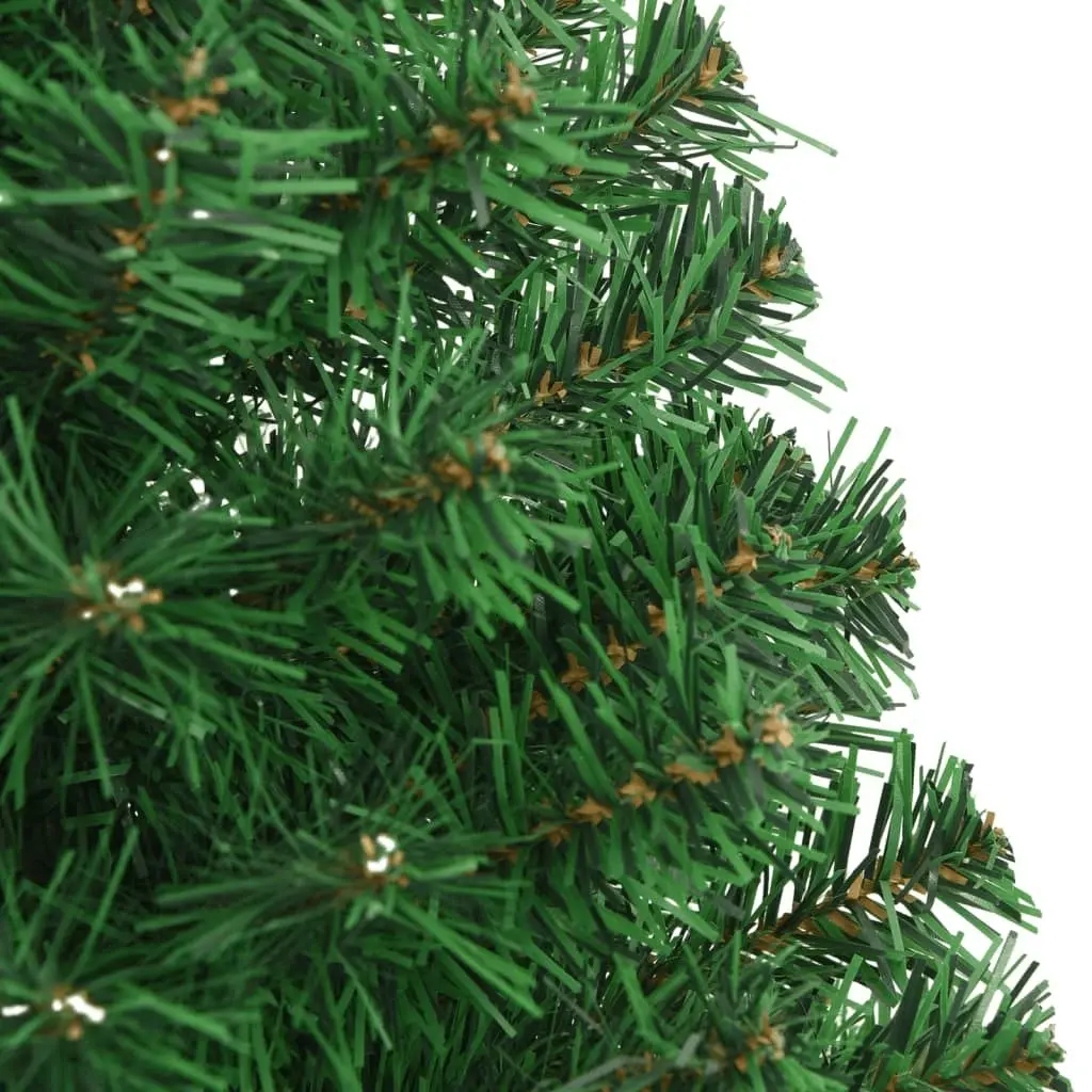 Artificial Christmas Tree with Thick Branches Green 150 cm PVC 321034