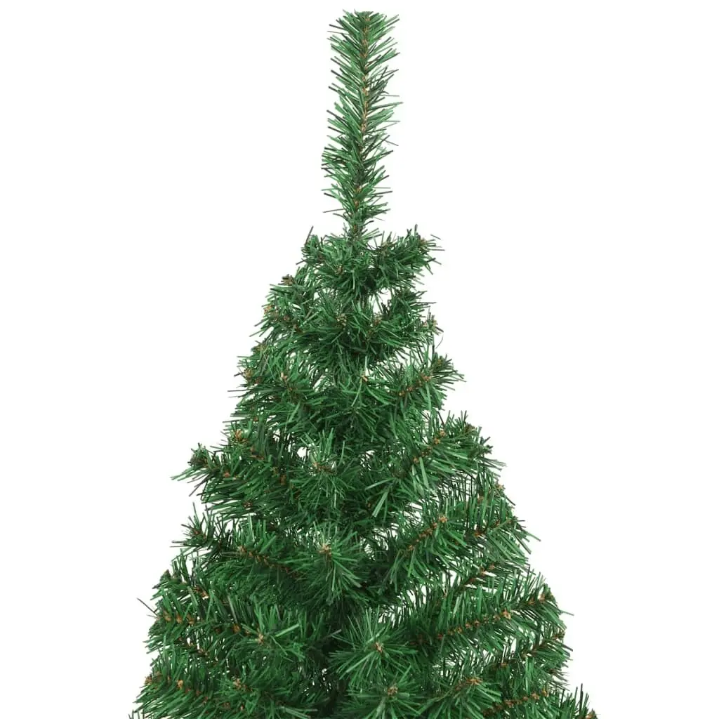 Artificial Christmas Tree with Thick Branches Green 210 cm PVC 321036