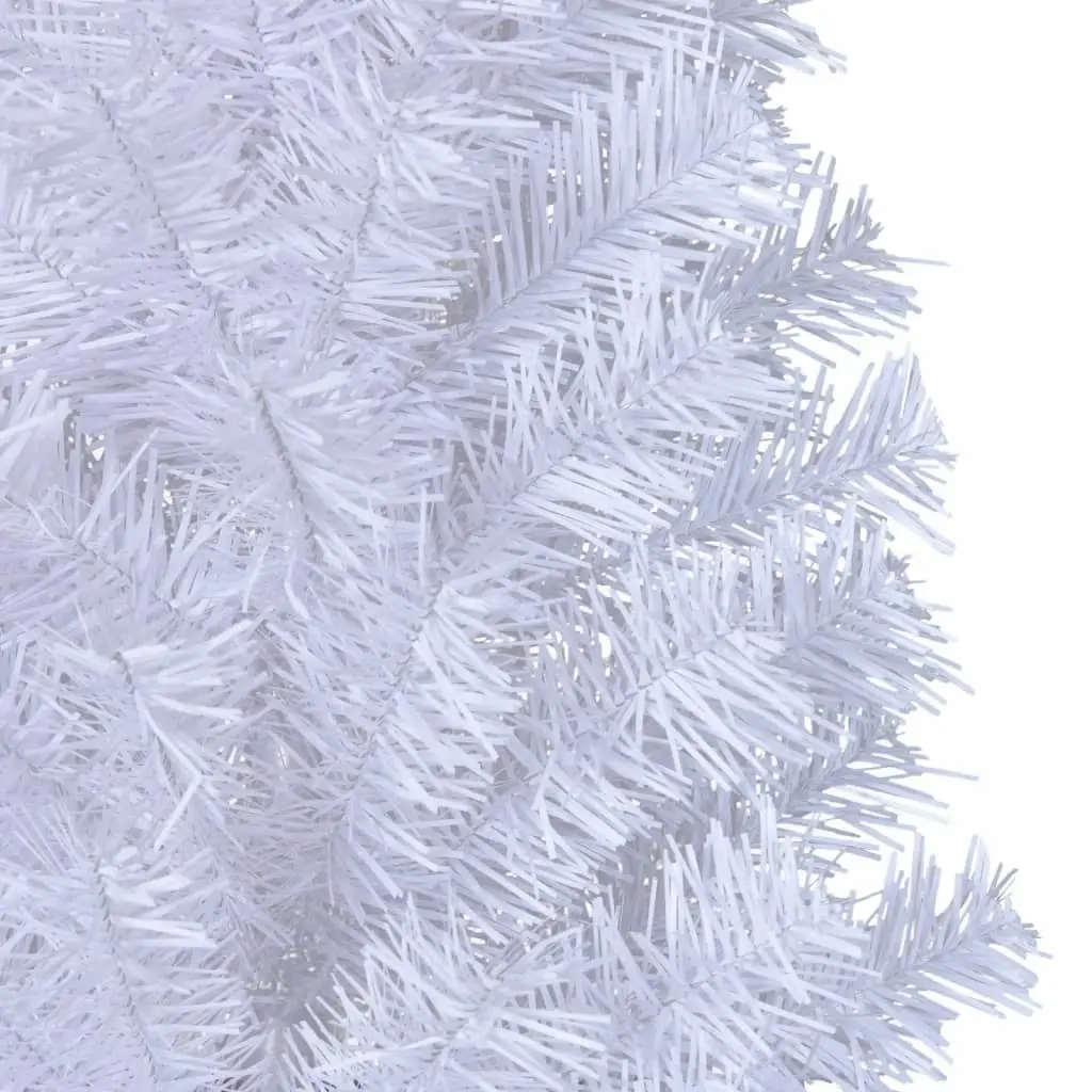 Artificial Christmas Tree with Thick Branches White 120 cm PVC 328426