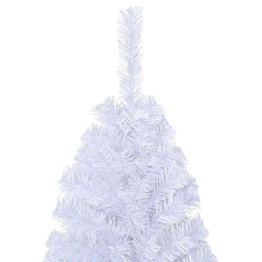 Artificial Christmas Tree with Thick Branches White 180 cm PVC 321039