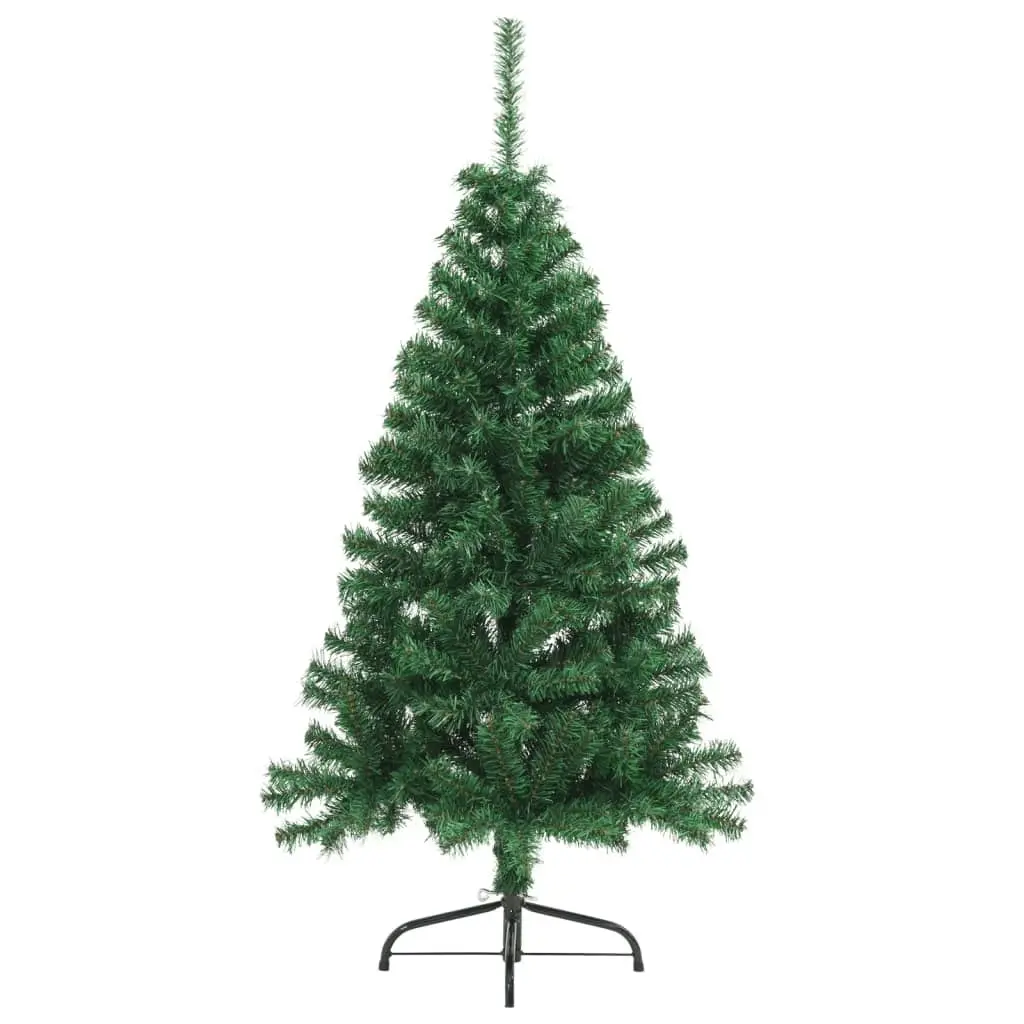 Artificial Half Christmas Tree with Stand Green 120 cm PVC 328415