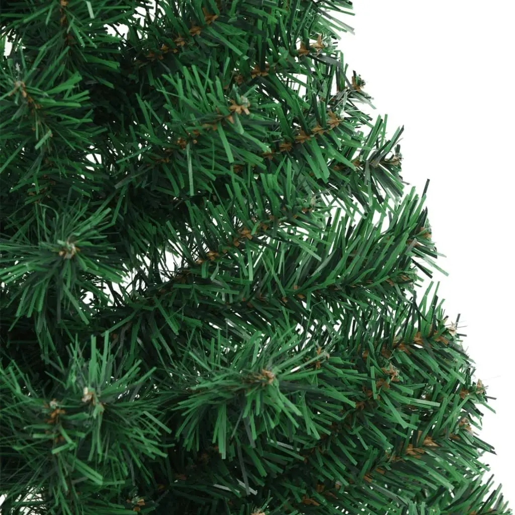 Artificial Half Christmas Tree with Stand Green 120 cm PVC 328415