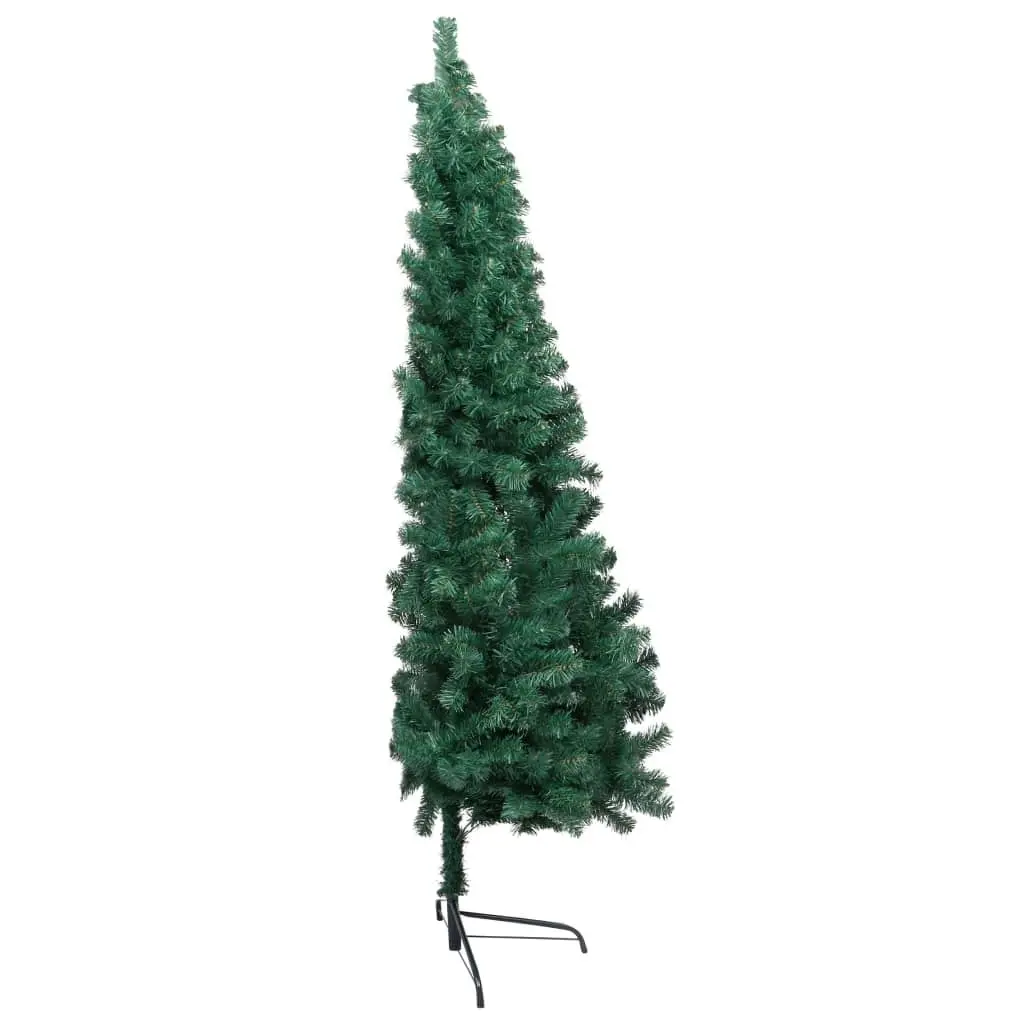 Artificial Half Pre-lit Christmas Tree with Ball Set Green 120 cm 3077649