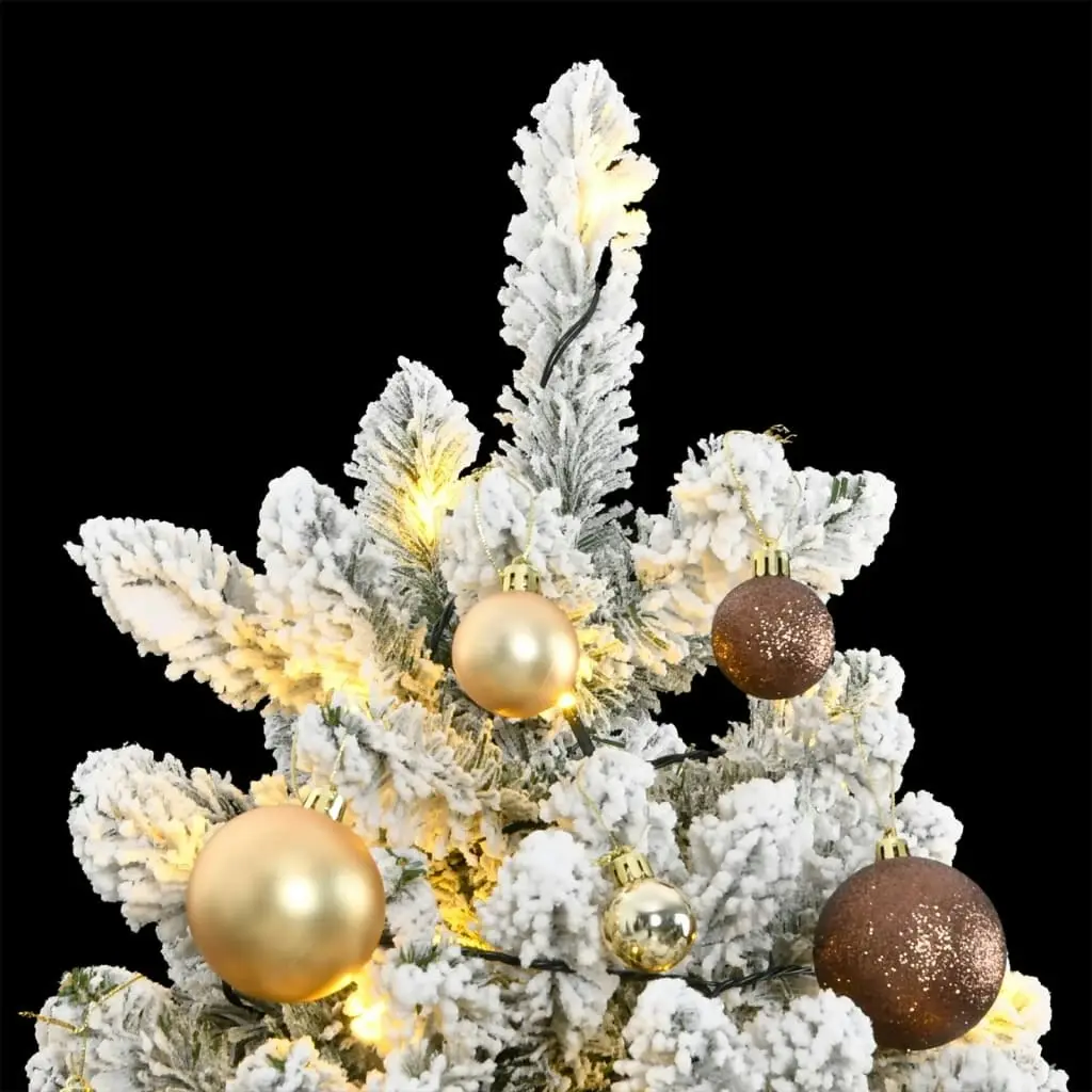 Artificial Hinged Christmas Tree 300 LEDs & Ball Set 180 cm 3210138