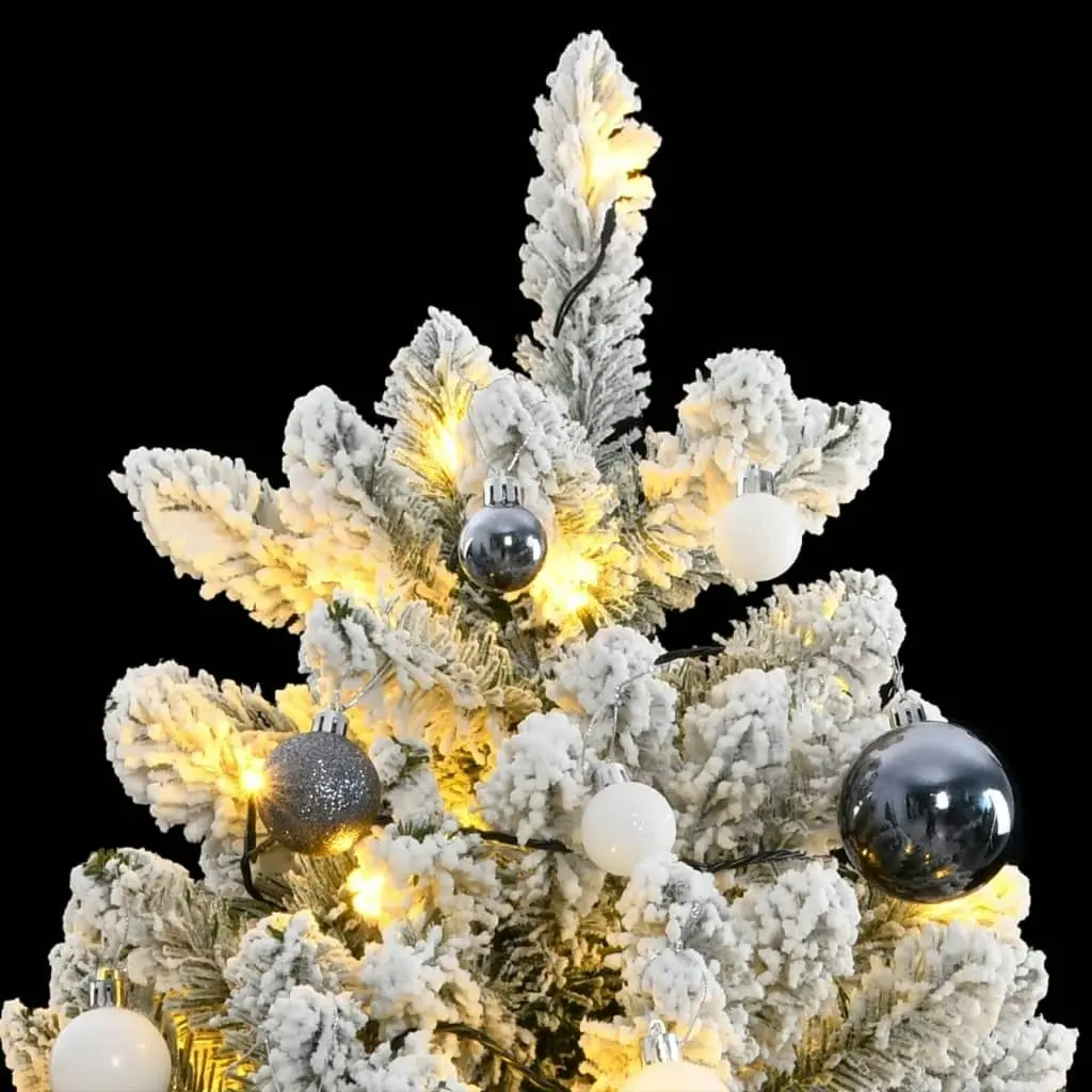 Artificial Hinged Christmas Tree 300 LEDs & Ball Set 210 cm 3210175