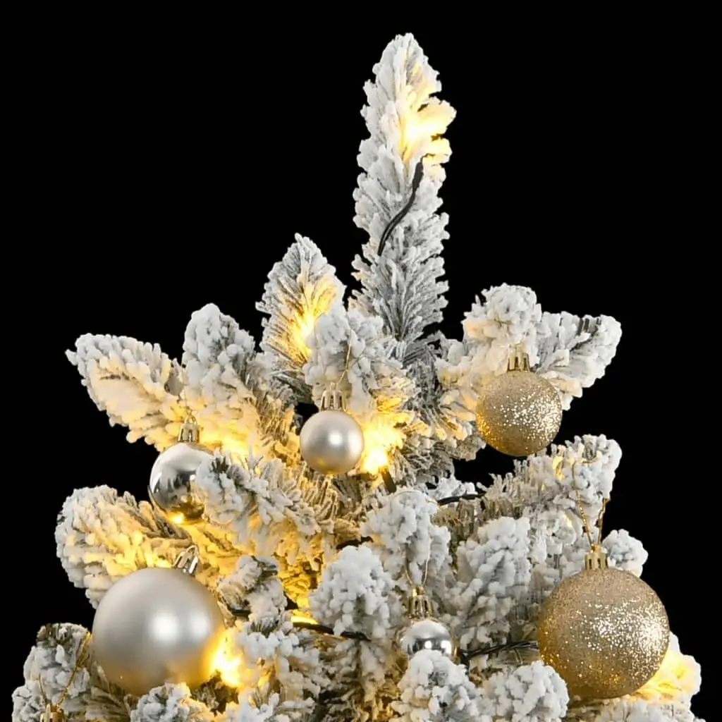 Artificial Hinged Christmas Tree 300 LEDs & Ball Set 210 cm 3210157