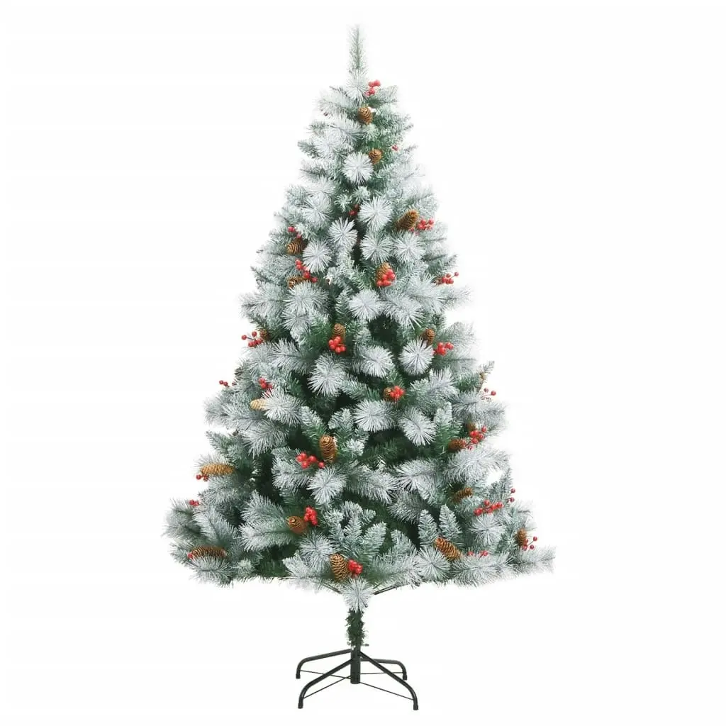 Artificial Hinged Christmas Tree 300 LEDs 180 cm 3210213