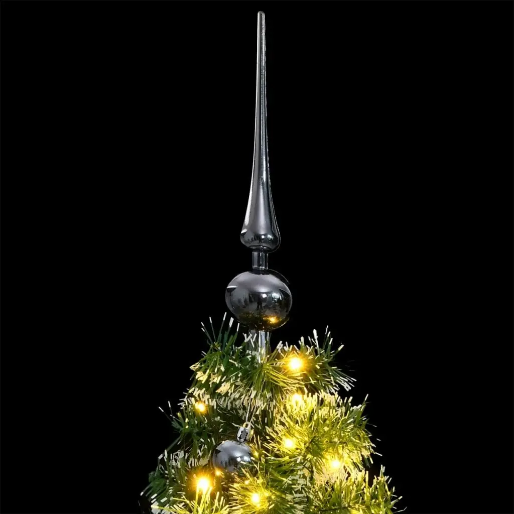 Artificial Hinged Christmas Tree with 150 LEDs & Ball Set 120 cm 3210101