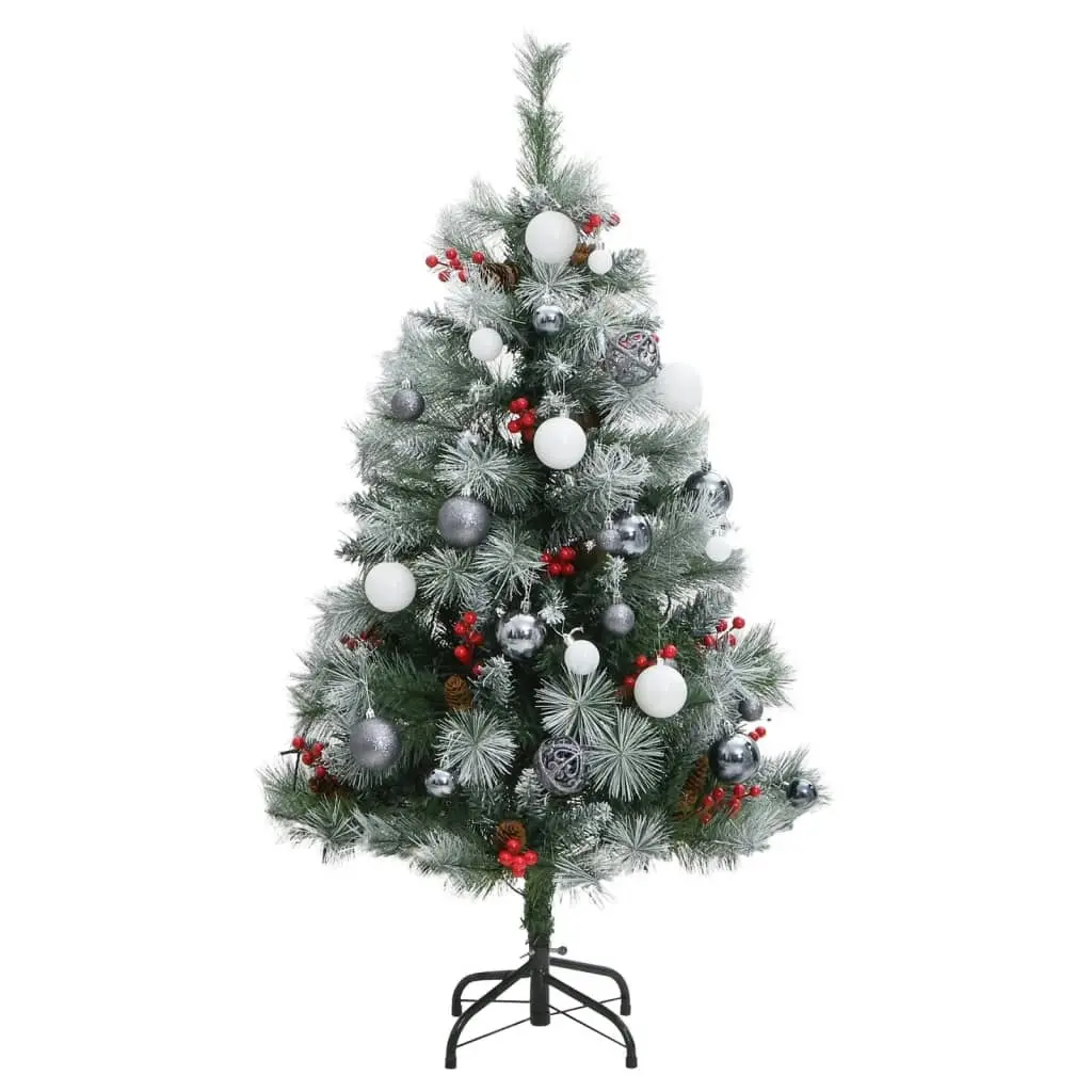 Artificial Hinged Christmas Tree with 150 LEDs & Ball Set 150 cm 3210202