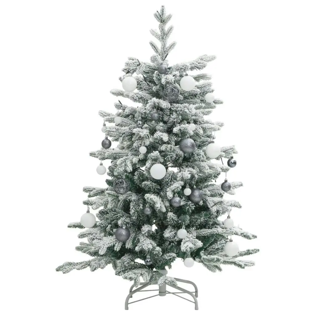 Artificial Hinged Christmas Tree with 150 LEDs & Ball Set 150 cm 3210470