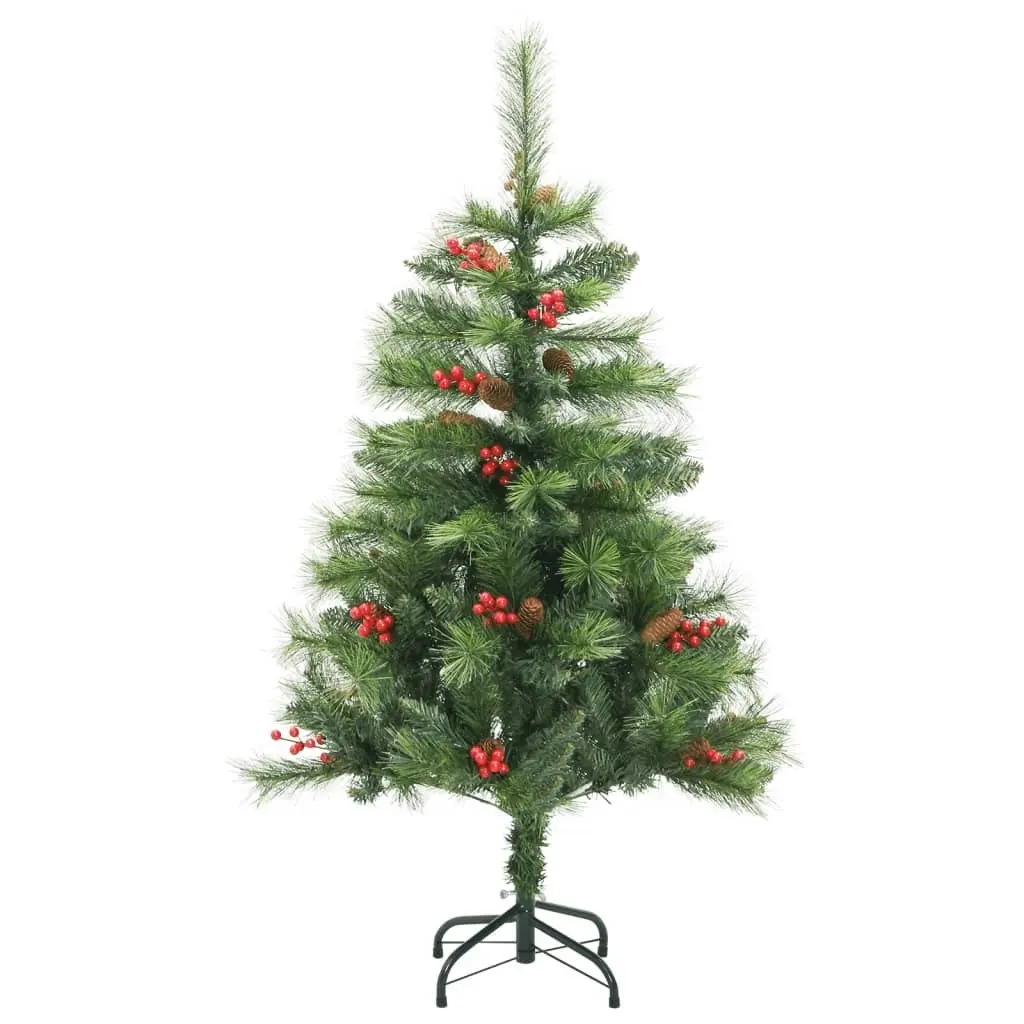 Artificial Hinged Christmas Tree with 150 LEDs & Ball Set 120 cm 3210199