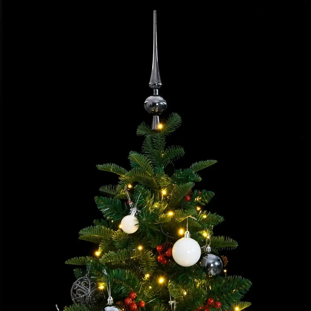 Artificial Hinged Christmas Tree with 150 LEDs & Ball Set 150 cm 3210466