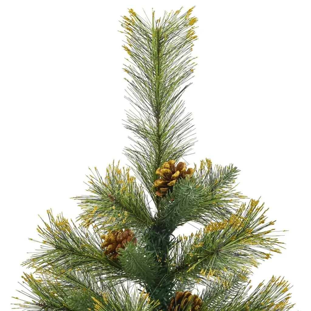 Artificial Hinged Christmas Tree with Cones 150 cm 357701