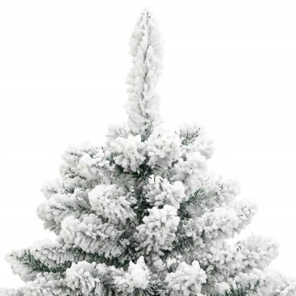 Artificial Hinged Christmas Tree with Flocked Snow 150 cm 357792