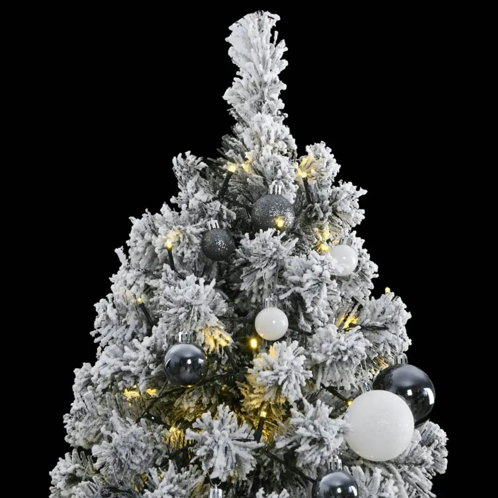 Artificial Hinged Christmas Tree with 300 LEDs & Ball Set 180 cm 3210501