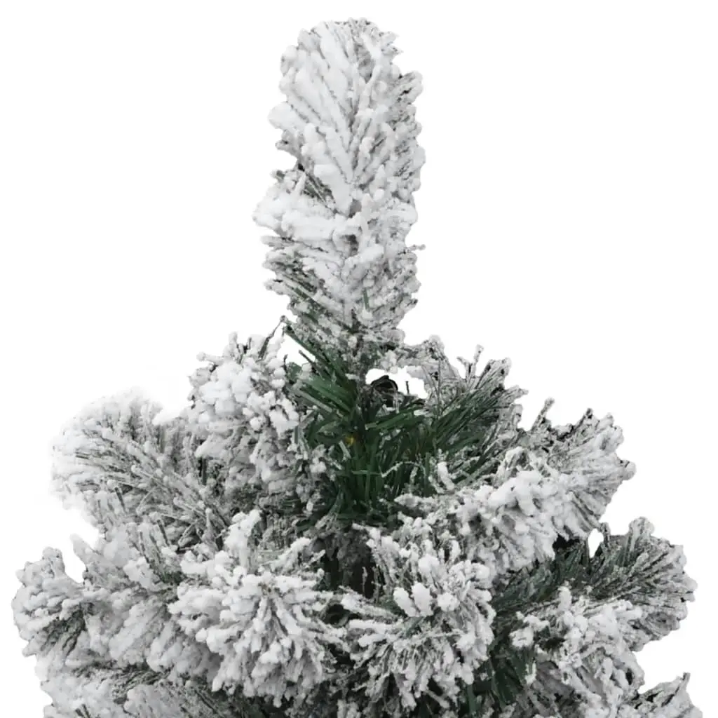 Artificial Hinged Christmas Tree with Flocked Snow 120 cm 358379