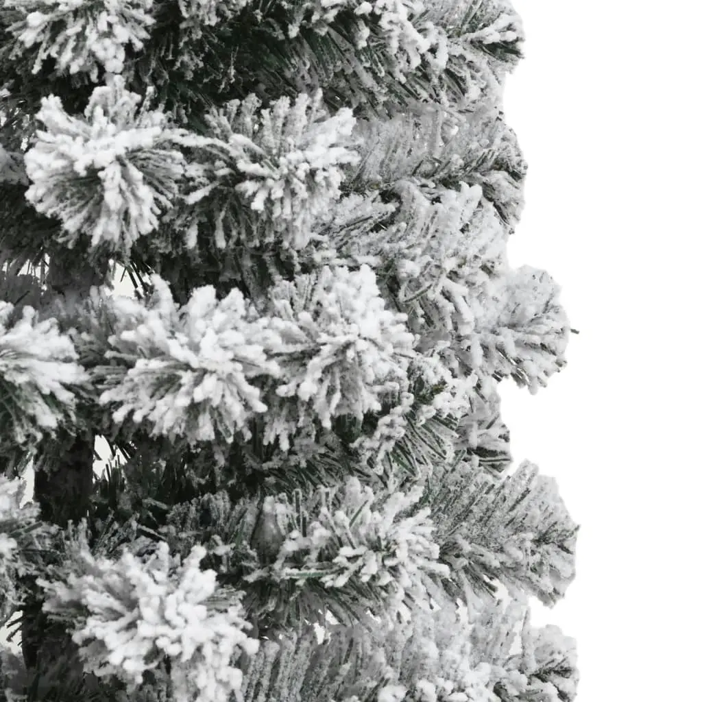 Artificial Hinged Christmas Tree with Flocked Snow 120 cm 358379