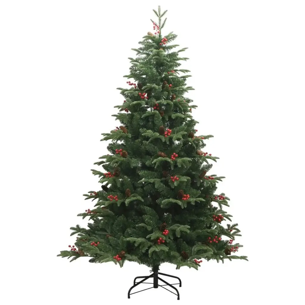 Artificial Hinged Christmas Tree with 300 LEDs & Ball Set 180 cm 3210480