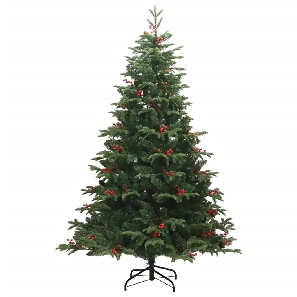 Artificial Hinged Christmas Tree with 300 LEDs & Ball Set 180 cm 3210498