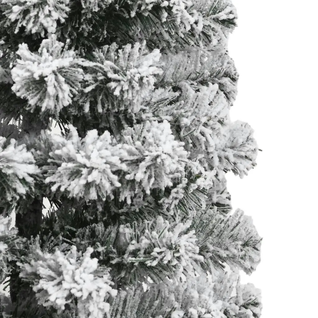 Artificial Hinged Christmas Tree with Flocked Snow 150 cm 358380