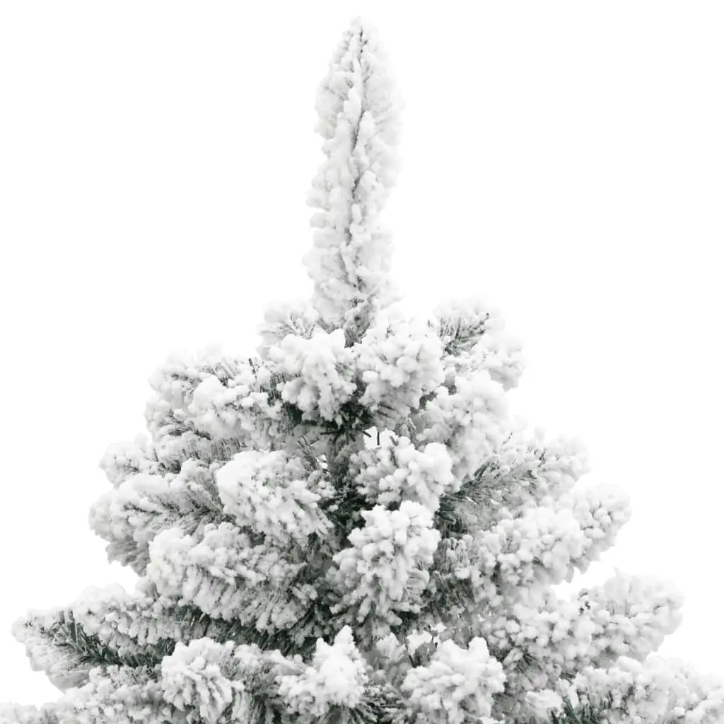 Artificial Hinged Christmas Tree with Flocked Snow 120 cm 357791