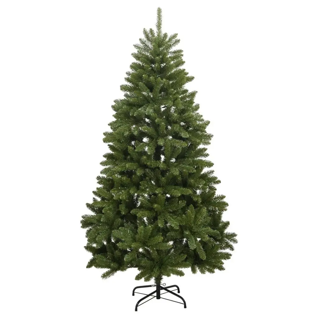 Artificial Hinged Christmas Tree with Stand Green 180 cm 357779