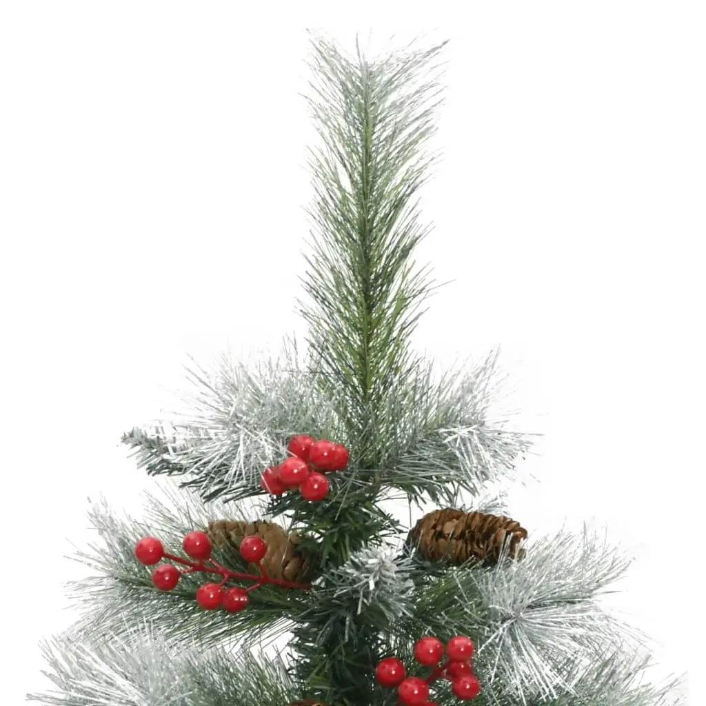 Artificial Hinged Christmas Tree with Cones and Berries 120 cm 357710