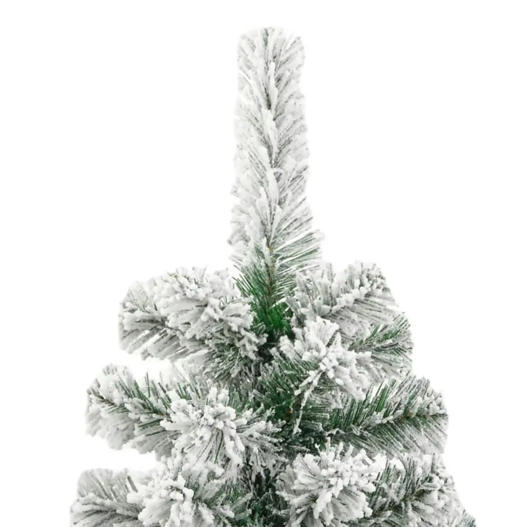 Artificial Hinged Christmas Tree with Flocked Snow 180 cm 358381