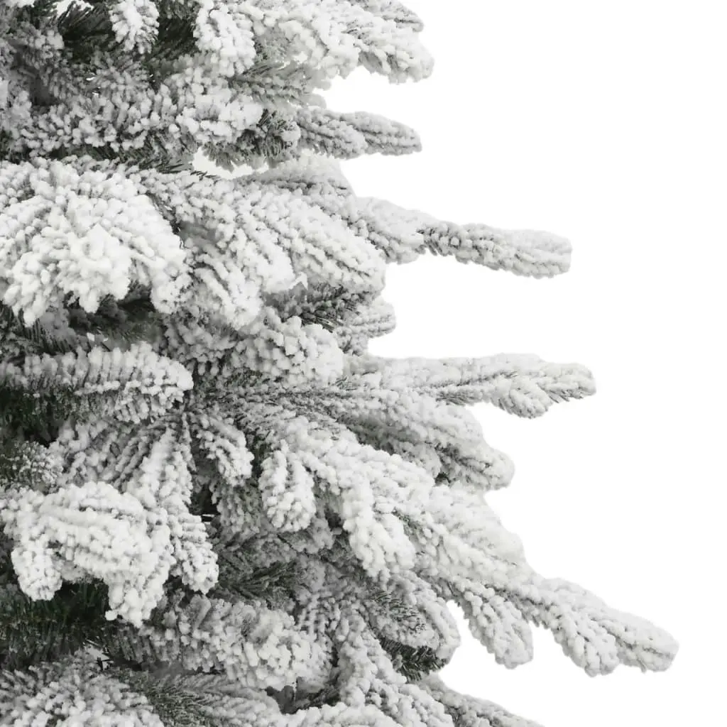 Artificial Hinged Christmas Tree with Flocked Snow 180 cm 358386