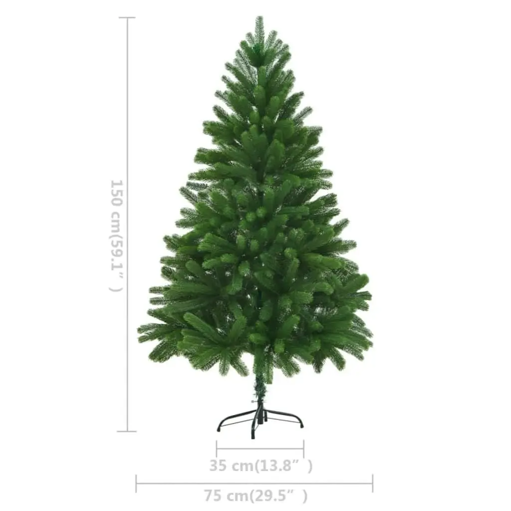 Artificial Pre-lit Christmas Tree 150 cm Green 3077468