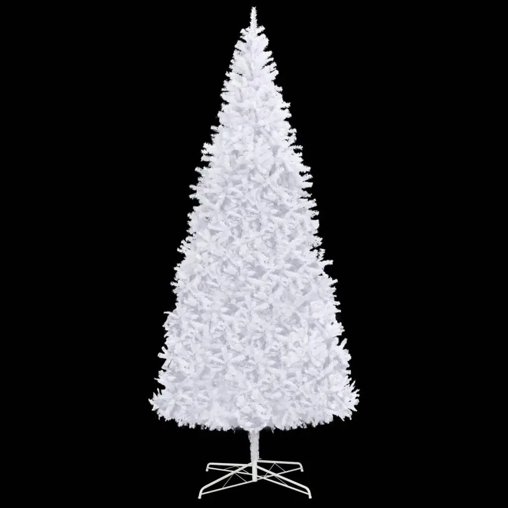 Artificial Pre-lit Christmas Tree 400 cm White 3077738